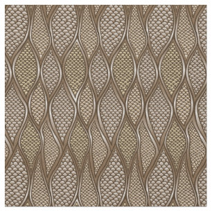 Tela Piel de serpiente estilizada