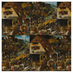 Tela Pieter Bruegel el Viejo - Los proverbios holandese