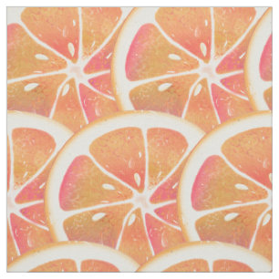 Tela Pieza de frutas de cítrico de pomelo