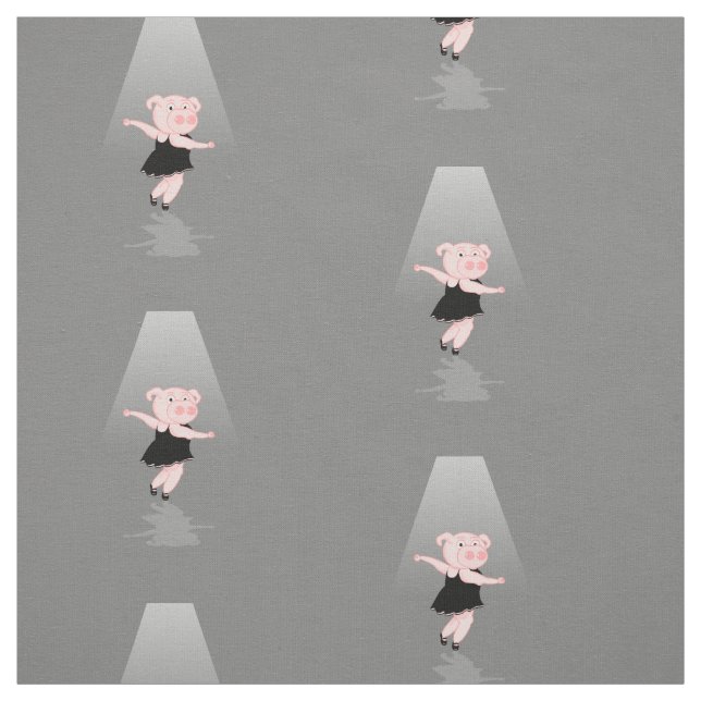 Tela Pig Ballerina (Retal)