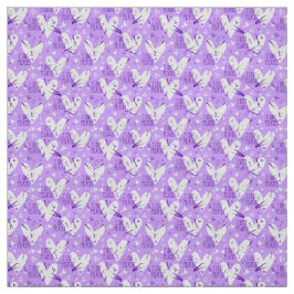 Tela Pilates Poses Seamless Pattern en color púrpura