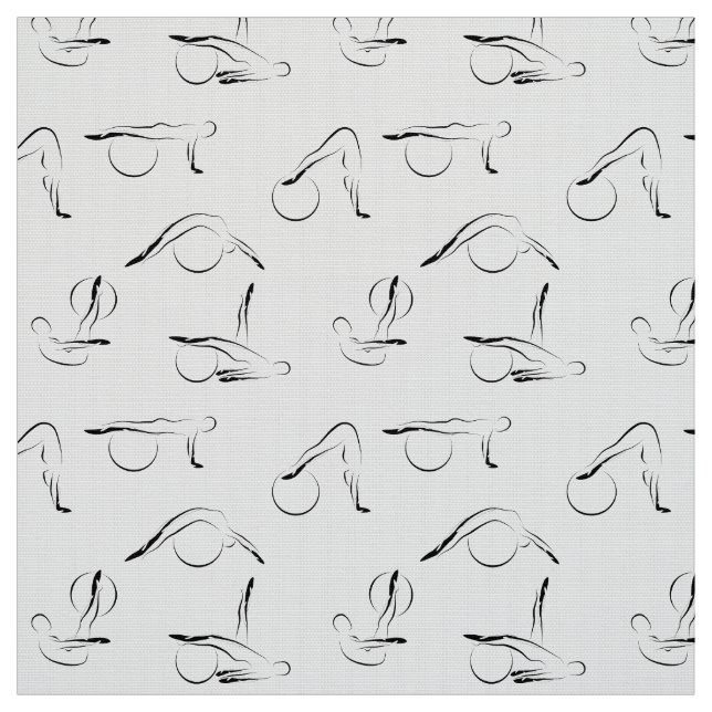 Tela Pilates posponen el patrón (Retal)