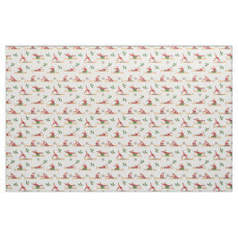 Tela Pilates Reformer Santa Seamless Christmas Patterns