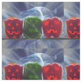 Tela Pimientos Jack O Lantern