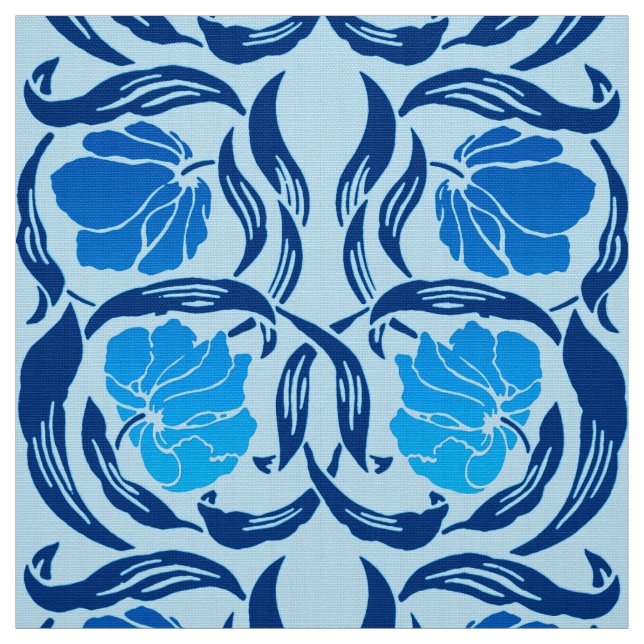 Tela Pimpernel, dril de algodón y azul claro de William (Retal)