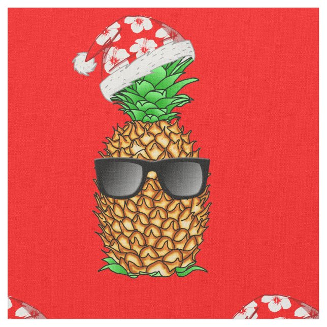 Tela Piña de Santa Claus (De cerca)