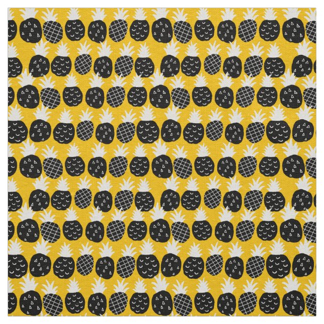 Tela Piña negra (Retal)