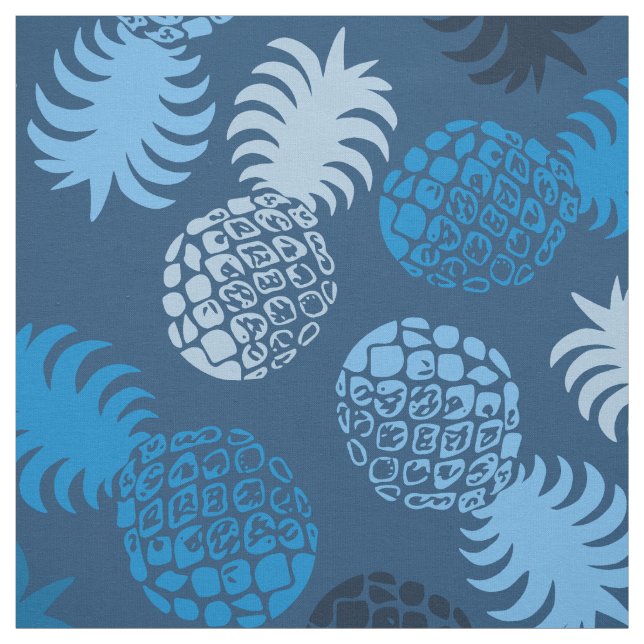 Tela Piña tropical mona hawaiana (Retal)