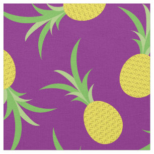 Tela Piñas Fruta Tropical Niño Adorable