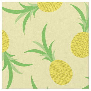 Tela Piñas Fruta Tropical Niño Adorable
