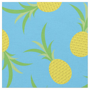 Tela Piñas Fruta Tropical Niño Adorable