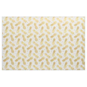 Tela Piñas Glitzy Gold