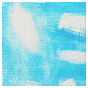 Tela Pinceladas pintadas a mano blancas de la acuarela