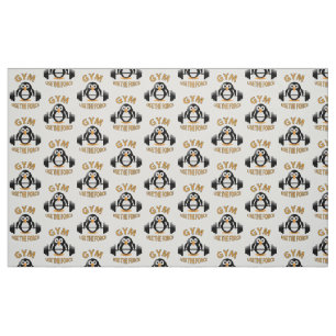 Tela Pingüino con barbacoa