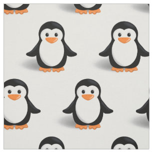 Tela Pingüino de bebé lindo