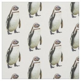 Tela Pingüino en blanco
