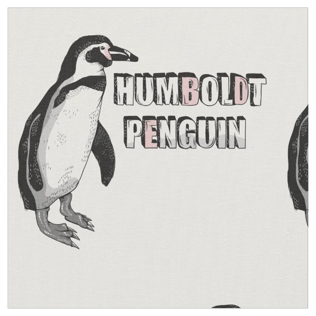 Tela Pingüino Humboldt (De cerca)