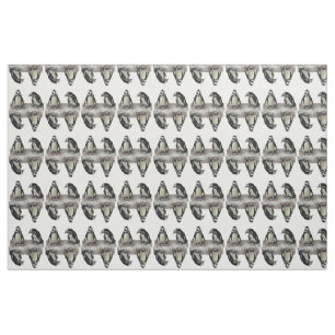Tela Pingüinos Abstract Fabric