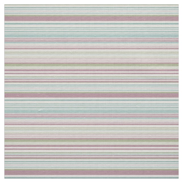 Tela Pink, Aqua, mint, spring rain and mauve stripes (Retal)