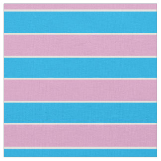 Tela Pink, blue, white stripes
