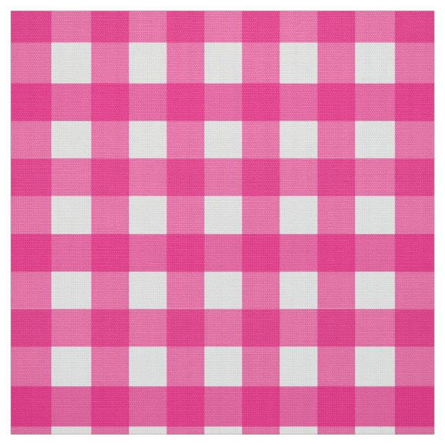 Tela Pink Gingham (Retal)