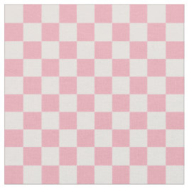 Tela Pink Girly Checker Checkerboard Checkered Retro