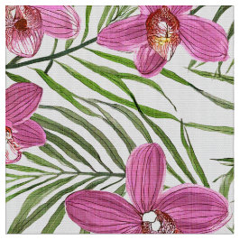 Tela Pink orchid pattern