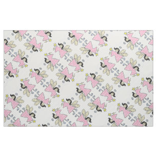Tela Pink Polkadot Angel