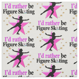 TELA PINK PREFERIRÍA SER DISEÑO DE PATINAJE DE HIELO