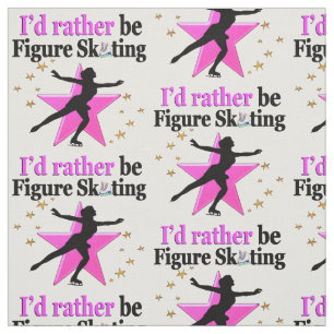 TELA PINK PREFERIRÍA SER DISEÑO DE PATINAJE DE HIELO