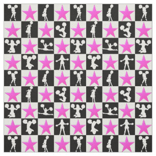 TELA PINK STAR CHEERLEADER
