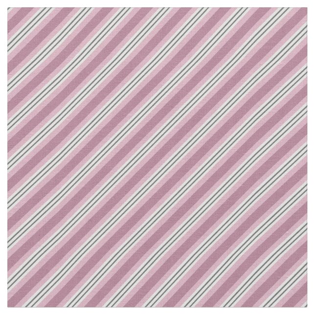 Tela Pink Stripes (De cerca)