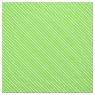 Tela Pinstripes diagonales: verde limón y blanco
