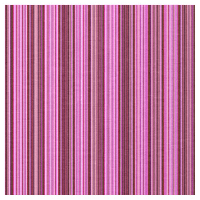 Tela Pinstripes rosa morado y fucsia (De cerca)