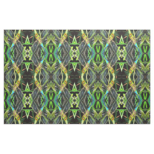 Tela Pintado de alas con volante azul