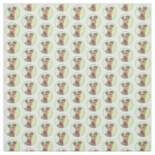 Tela Pintado irlandés de Terrier - Arte original de pe