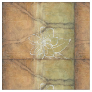 Tela Pintura abstracta de silueta en un fondo tan simpl