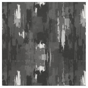 Tela Pintura abstracta negra / gris / blanca