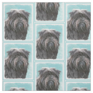 Tela Pintura Affenpinscher - Arte Perro Original.