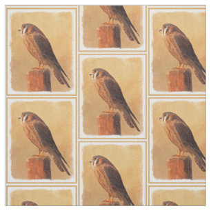 Tela Pintura americana del cernícalo - arte original