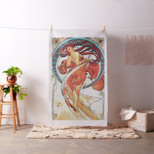 Tela Pintura Art Nouveau de Alphonse Mucha Dance
