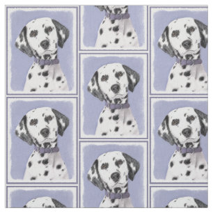 Tela Pintura dálmata - Arte de perro original