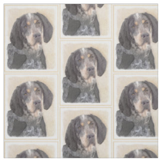 Tela Pintura de Bluetick Coonhound - Arte original de p
