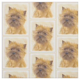 Tela Pintura de Cairn Terrier - Arte Perro Original.