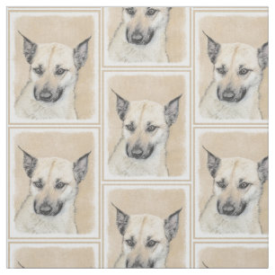 Tela Pintura de Chinook (Orejas puntiagudas) - Arte Per