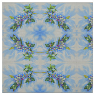 Tela Pintura de color azul