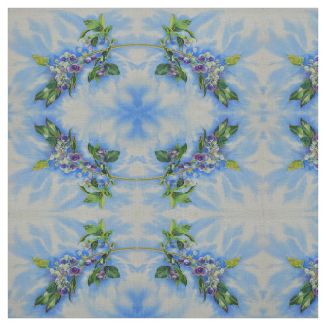 Tela Pintura de color azul (Retal)