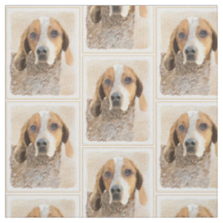 Tela Pintura de Coonhound americano - Arte Original