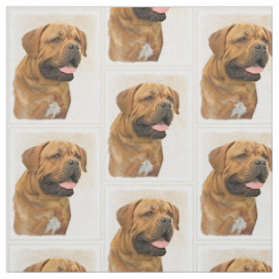 Tela Pintura de Dogue de Burdeos - Arte de perro origin