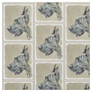 Tela Pintura de gran dano (Brindle) - Arte original del